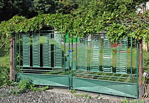 Garden gate Stock Photos