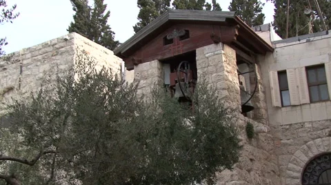 Garden of Gethsemane. Stock Footage 51571770