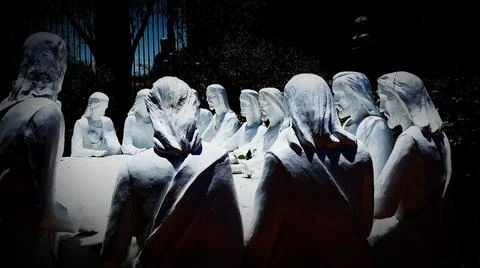 Garden of Gethsemane Large Stock Photos
