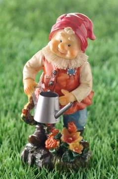 Garden Gnome Stock Photos