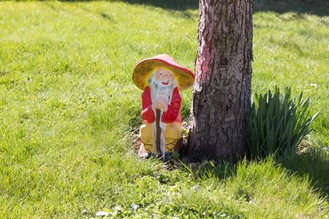 Garden Gnome Stock Photos