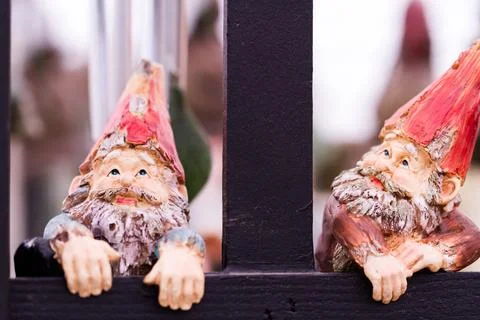 Garden gnomes Stock Photos