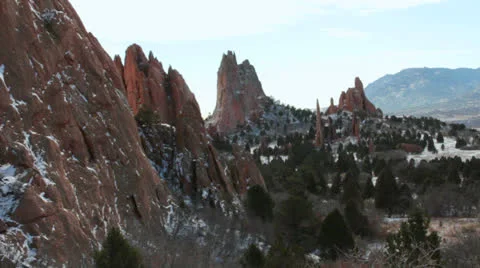 Garden of the Gods Stock Footage 23788170