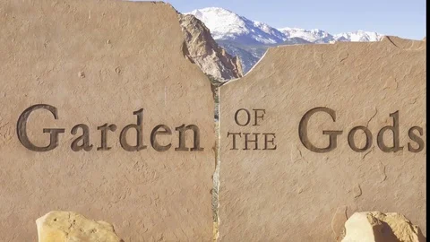 Garden of the Gods Stock Footage 79800230
