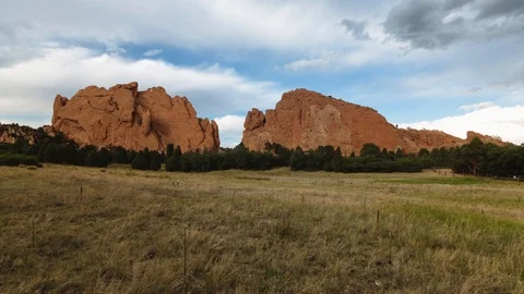 Garden of the Gods Stock Footage 93611349