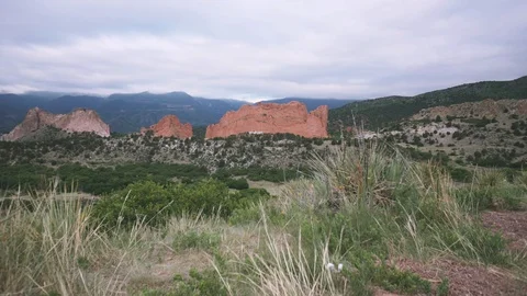 Garden of the Gods Stock Footage 93611651