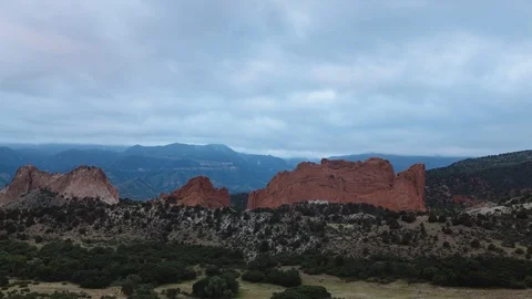 Garden of the Gods Stock Footage 93611974