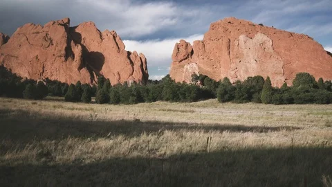 Garden of the Gods Stock Footage 93612169