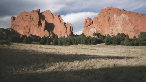 Garden of the Gods Stock Footage 93612325