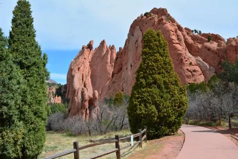 Garden of the Gods Stock Photos