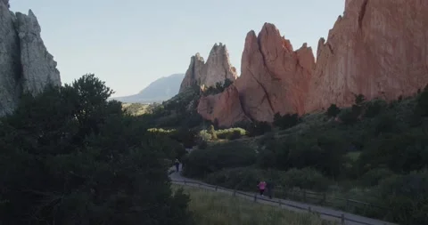 Garden of the Gods in Summer Stock Footage 228710544