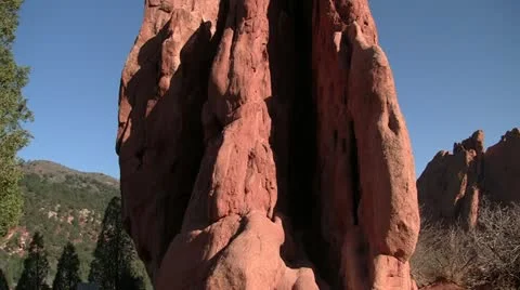 Garden of the Gods Three Graces Stock Footage 10857269