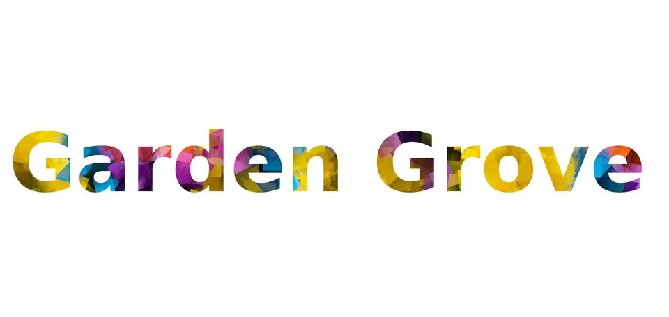 Garden Grove Stock Illustration