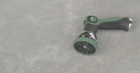Garden Hose Nozzle Stock Footage 150979593