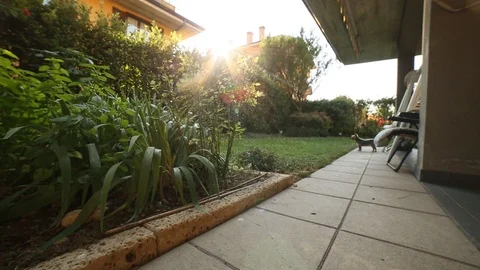 Garden house Stock Footage 91440419