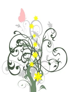 Garden Stock Illustration