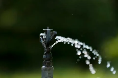 Garden irrigation system Stock Photos