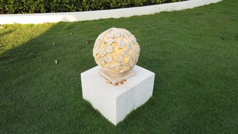 Garden lamp. Stock Footage 105402577