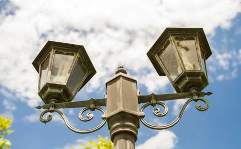 Garden lamp Stock Photos