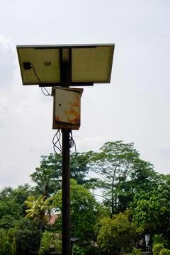 Garden lamp Stock Photos