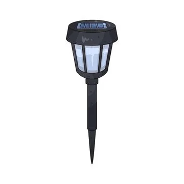 Garden light illustration Stock Illustration