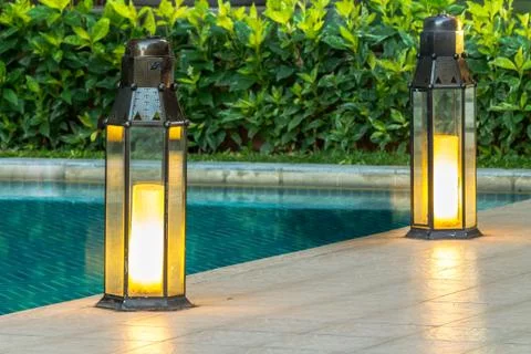 Garden light. Stock Photos