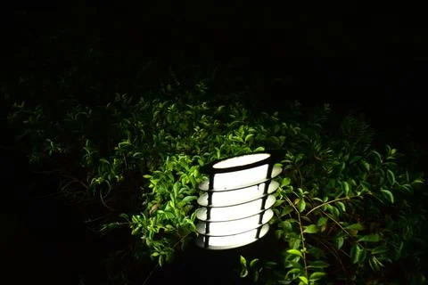 A garden light . Stock Photos