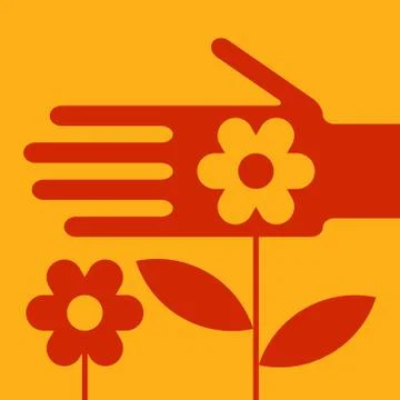 Garden maintenance Stock Illustration