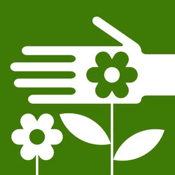 Garden maintenance Stock Illustration