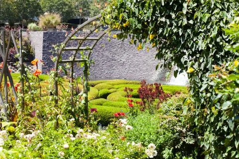 Garden maze Stock Photos