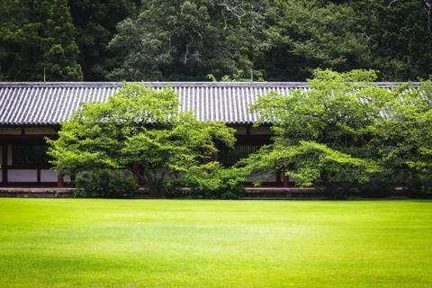 Garden in Nara Stock Photos