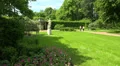 The garden near the Kagul obelisk. Pushkin. Catherine Park. Tsarskoye Selo. 4K. 4k or 4k+ Resolution