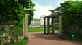 The garden near the Kagul obelisk. Pushkin. Catherine Park. Tsarskoye Selo. 4K. 4k or 4k+ Resolution