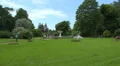 The garden near the Kagul obelisk. Pushkin. Catherine Park. Tsarskoye Selo. 4K. 4k or 4k+ Resolution