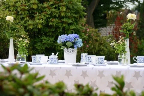 Garden Party Stock Photos