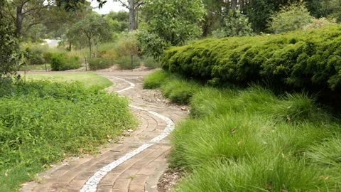 Garden Path Stockbeeldmateriaal 169133949