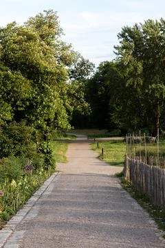 Garden Path (Rosendal) Stock Photos