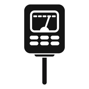 Garden ph meter icon simple vector. Probe test kit Stock Illustration