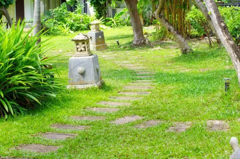 Garden Foto stock
