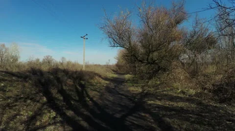 Garden plots Video stock 48532717