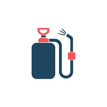 Garden pressure sprayer vector icon Stock Illustration