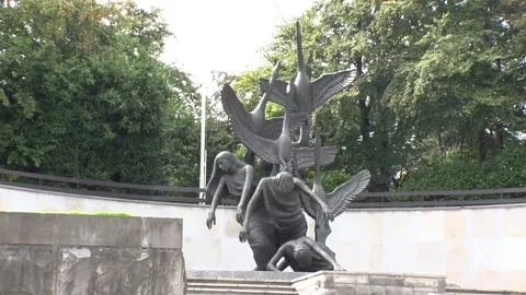 Garden of Remembrance (Dublin) Stock-Footage 80908720