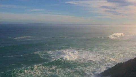 Garden Route View to Mosselbay Stock Footage 134702553