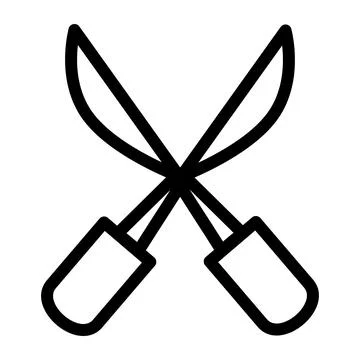 Garden-scissors Stock Illustration