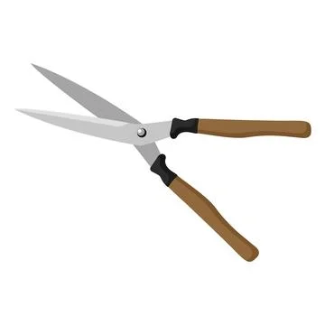 Garden shears Stock Illustration