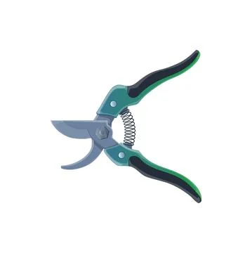 Garden shears, pruning scissors pruner vector icon Stock Illustration