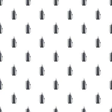 Garden sprayer pattern for pest control tools Illustrazione stock