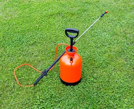 Garden sprayer. Stock Photos