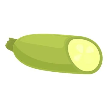 Garden squash icon cartoon vector. Vegetable fresh Stock Illustration