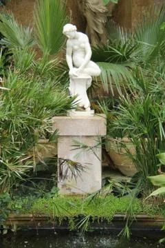 Garden Statue. Stock Photos
